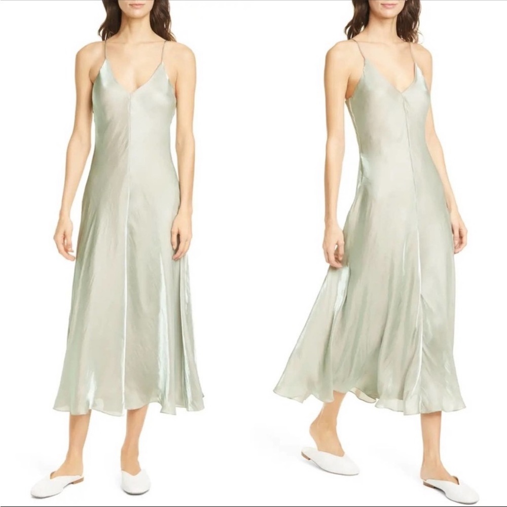 BNWT Vince Iridescent Slip Dress. Sz Large